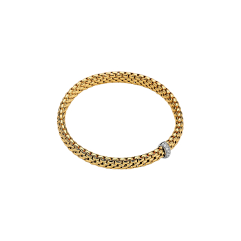 BRACCIALE FLEX'IT CON PAVÉ DI DIAMANTI DI FOPE