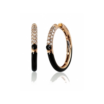 ORECCHINI POPULSE GLAM IN ORO 18 KT E DIAMANTI DI ADOLFO COURRIER