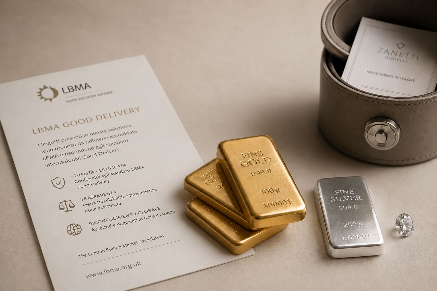 Investimenti Oro Zanetti